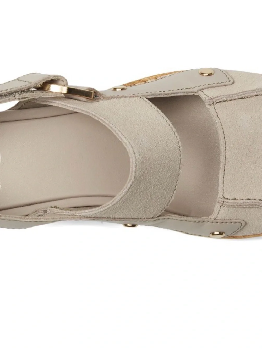 Bundle! Two pairs -Sorel Black Leather Platform and taupe leather Sandals - Picture 6 of 7